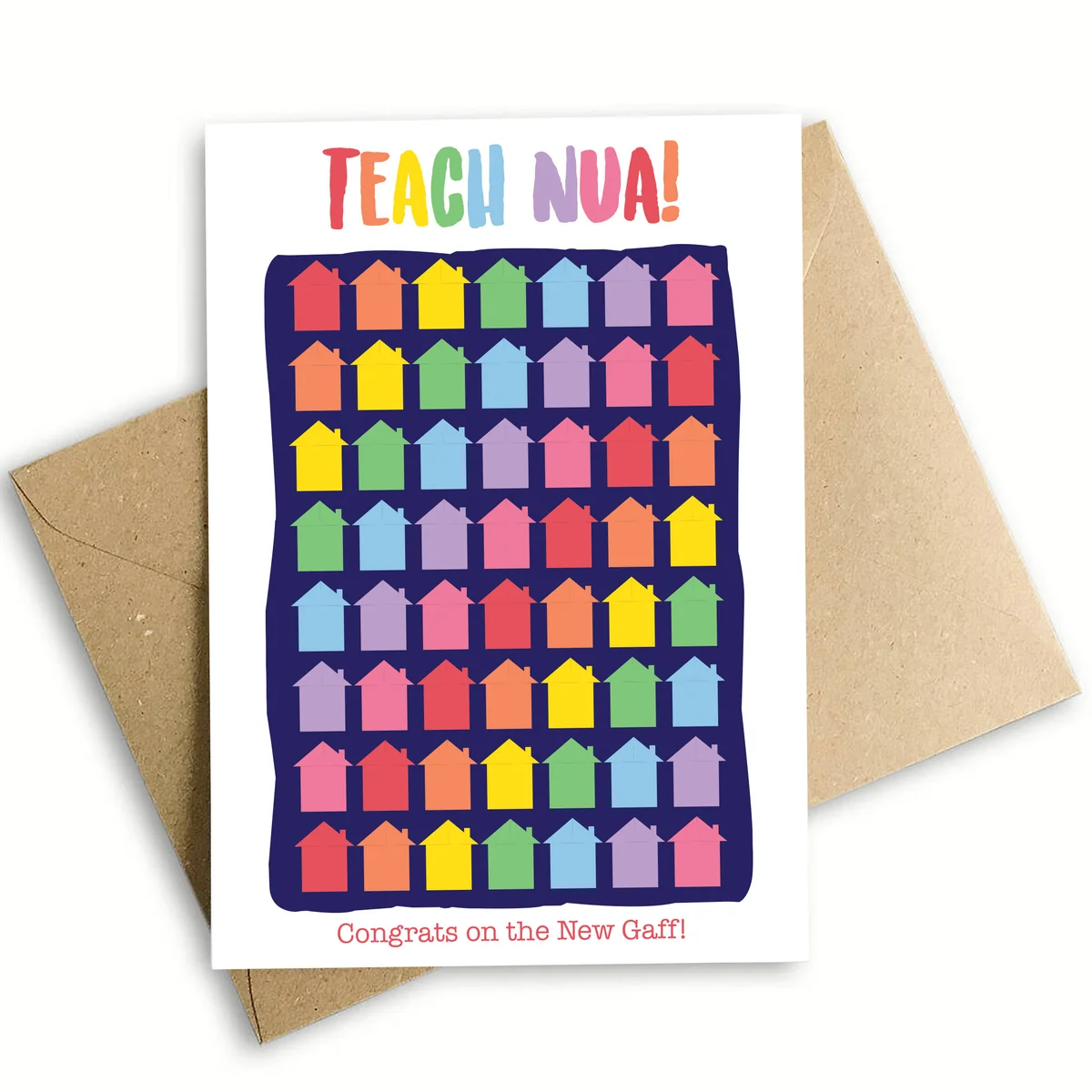 Traditional New Home Greeting Card Carefully Designed