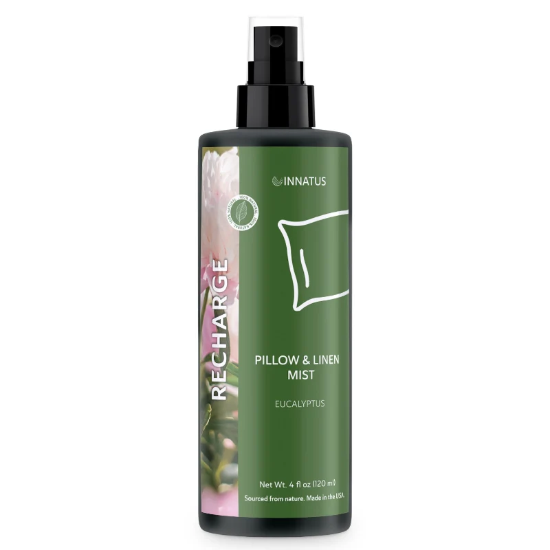 Advanced Recharge Pillow Linen Mist by Innatus – Eucalyptus Recyclable