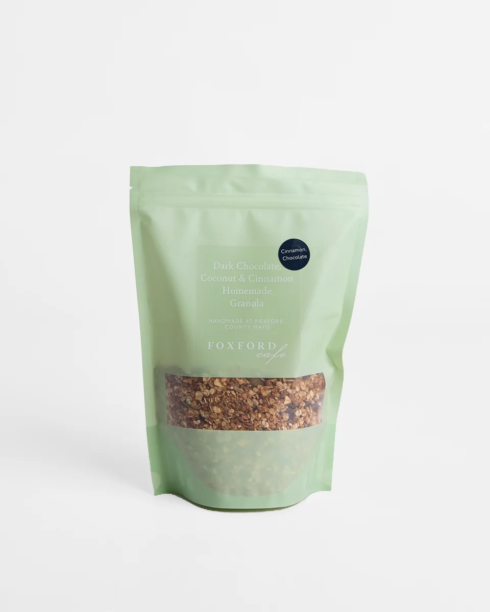Authentic Foxford Dark Chocolate Coconut Cinnamon Granola Selected