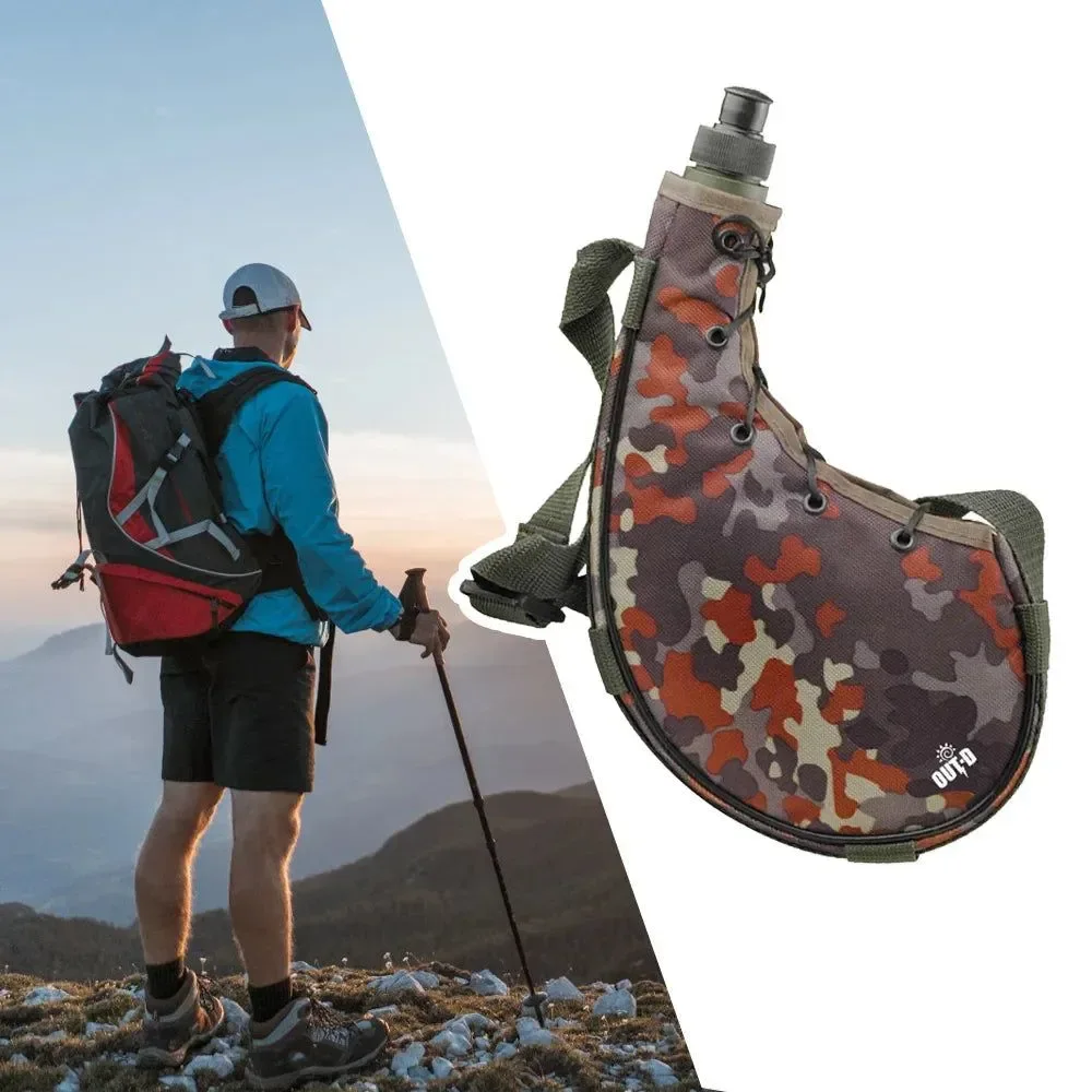 Premium 800ml Outdoor Hydration Bottle Portable Sports Water Kettle with Shoulder Strap for Hiking Backpacking Specialty