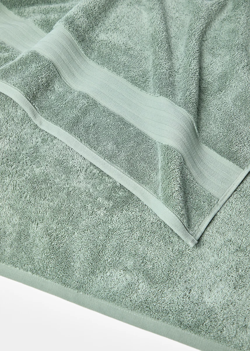 Practical Foxford Luxury Cotton Bath Sheet – Eucalyptus Innovative