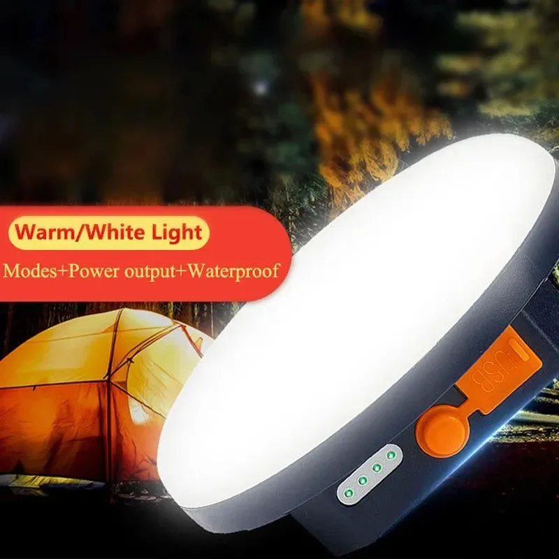 Original 9900mAh Rechargeable Camping Lantern Ultra-Bright LED Work Light with Magnet Power Bank Fine