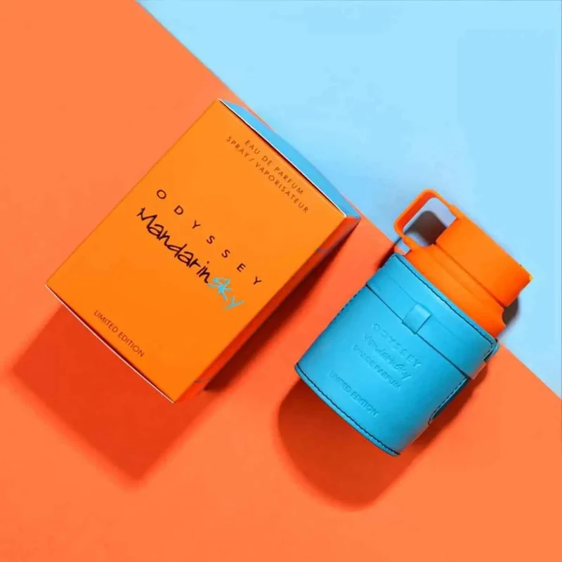 Fine Crafted ODYSSEY Mandarin Sky Eau De Parfum Spray – Limited Edition Blue Orange Bottle Reliable