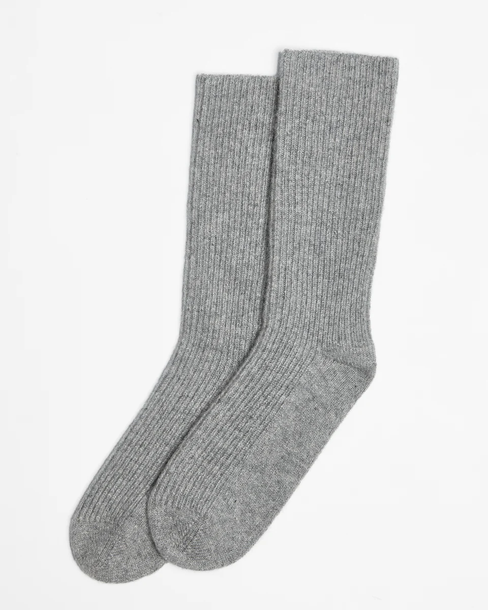 Trusted Foxford Grey Bed Socks Expertly Made