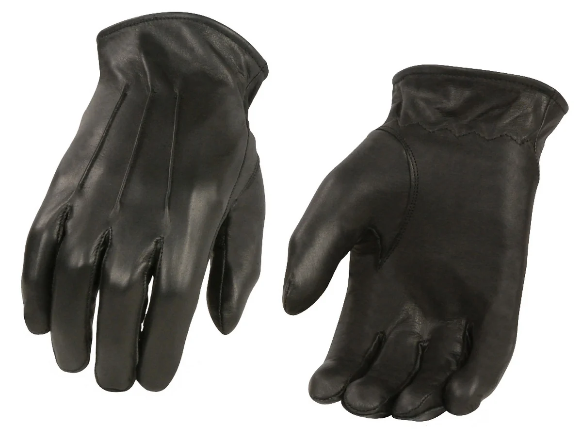 Expertly Made M Boss Motorcycle Apparel BOS37533 Men’s Black Welted Thermal Lined Leather Gloves Healthy