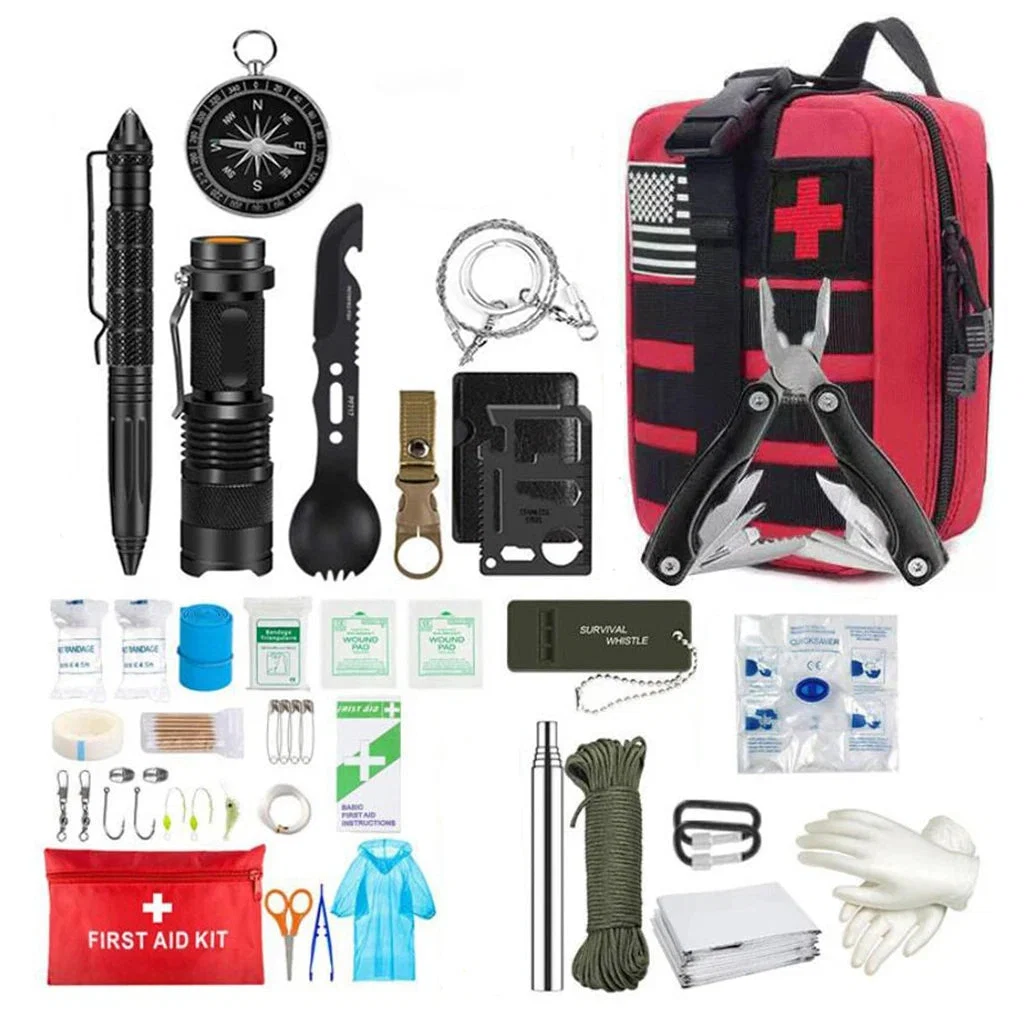 Exclusive Survival MOLLE IFAK First Aid Kit – Full Set Trauma Bag for Camping Hiking Outdoor Adventures Exceptional