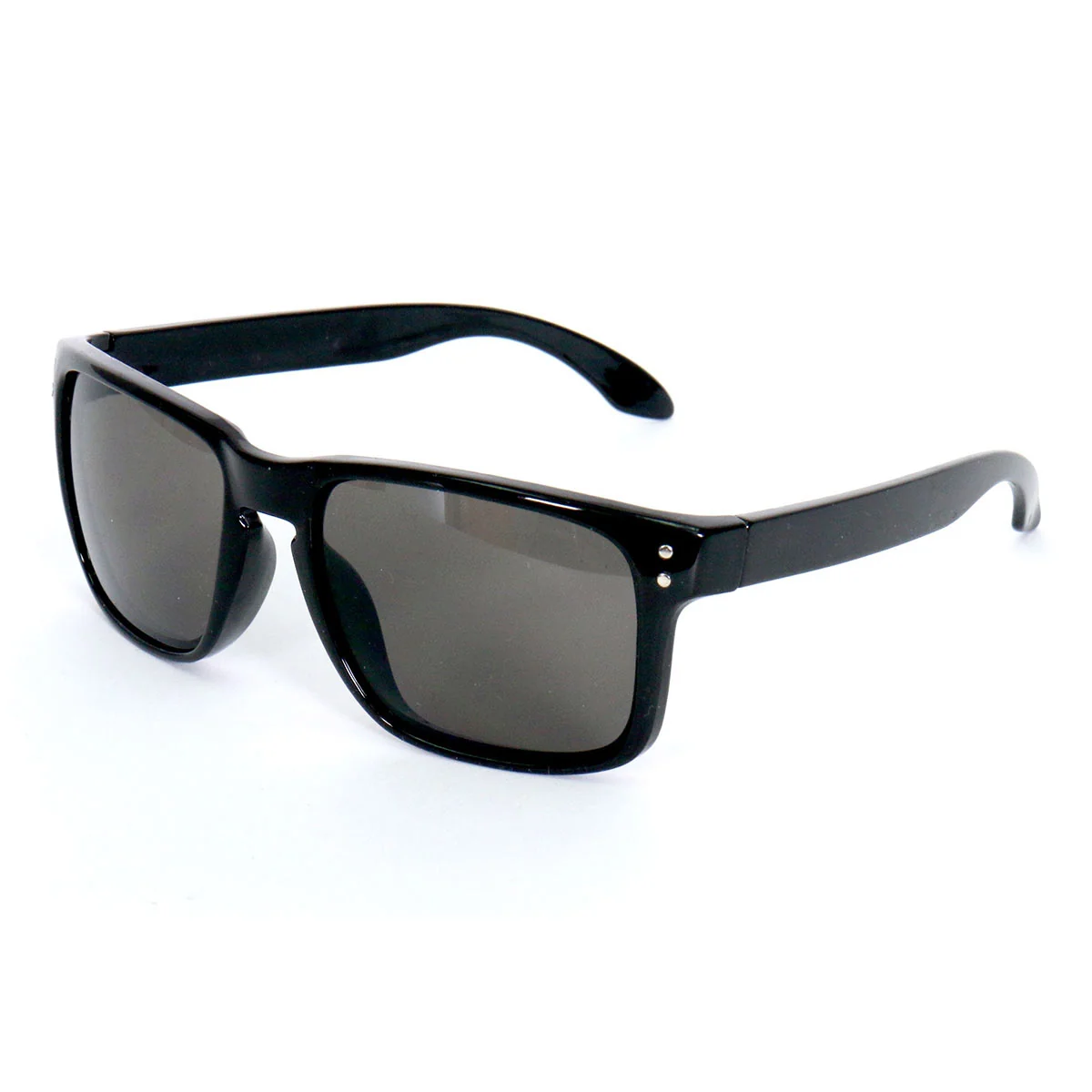 Expertly Made Hot Leathers SGD1076 Rumble Black Smoke Lense Sunglasses Functional