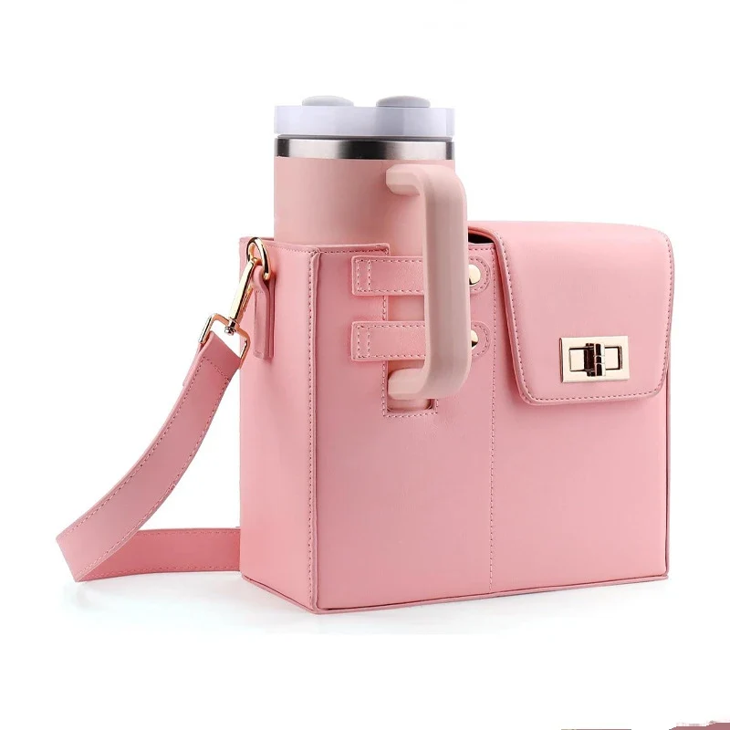 Effective Tumbler Water Bottle Protective Bag with Strap – Cup Sleeve Storage Organizer for Stanley Quencher High-Quality