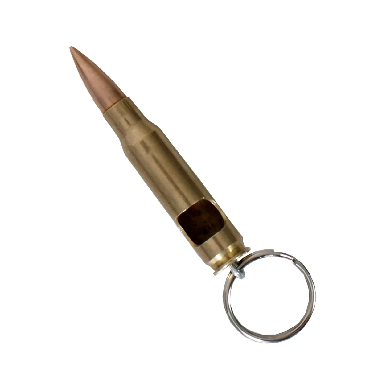 Natural Hot Leathers KCA1101 Opener Bullet .308 Key Chain Consistent