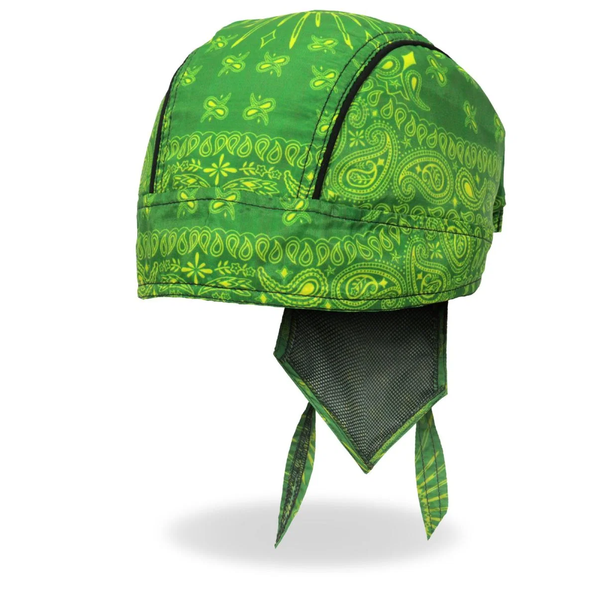 Recyclable Hot Leathers HWH1116 Green Paisley Headwrap Premium Material