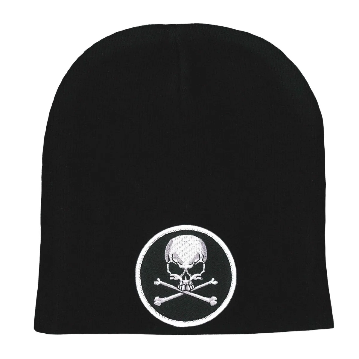 Smart Hot Leathers KHB5009 Skull and Crossbones Knit Hat Consistent