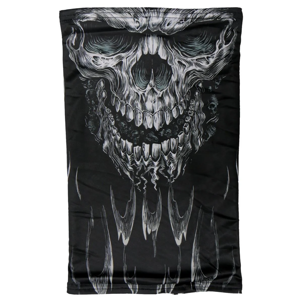 Breathable Hot Leathers HWN2001 Shredder Skull Neck Gaiter Mask Premium Material