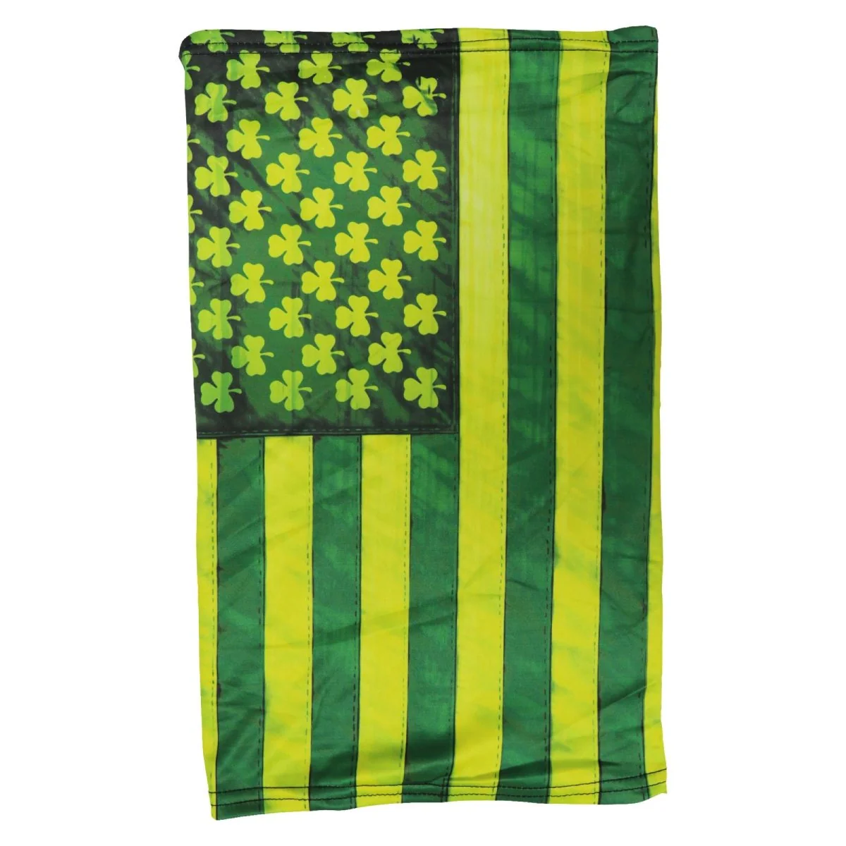 Optimized Hot Leathers HWN2007 Shamrock Flag Neck Gaiter Mask Secure