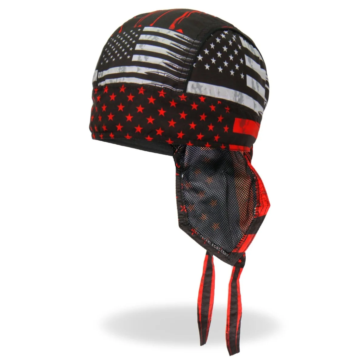 Sophisticated Hot Leathers HWH1099 Flag Bullets Headwrap Eco-Friendly