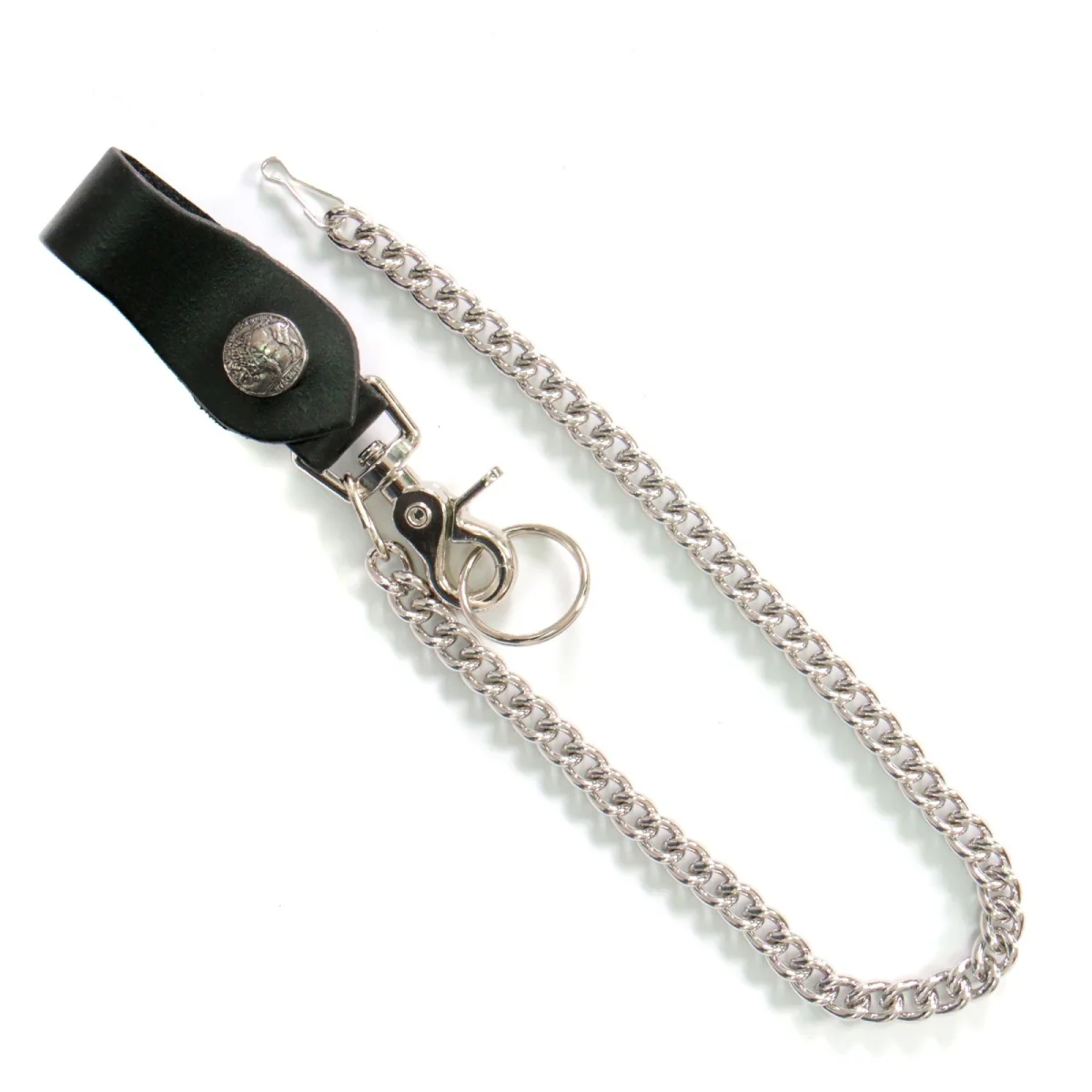 Proven Hot Leathers CWA1041 18 Buffalo Nickel Wallet Chain Original Design