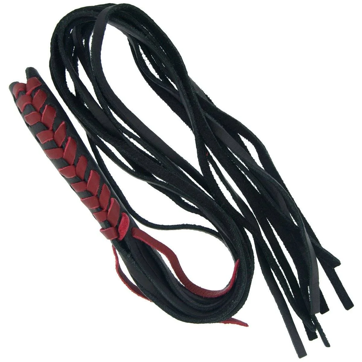 Prestigious Hot Leathers CCA1012 Cover Lever with Fringe 20 Red Traditional