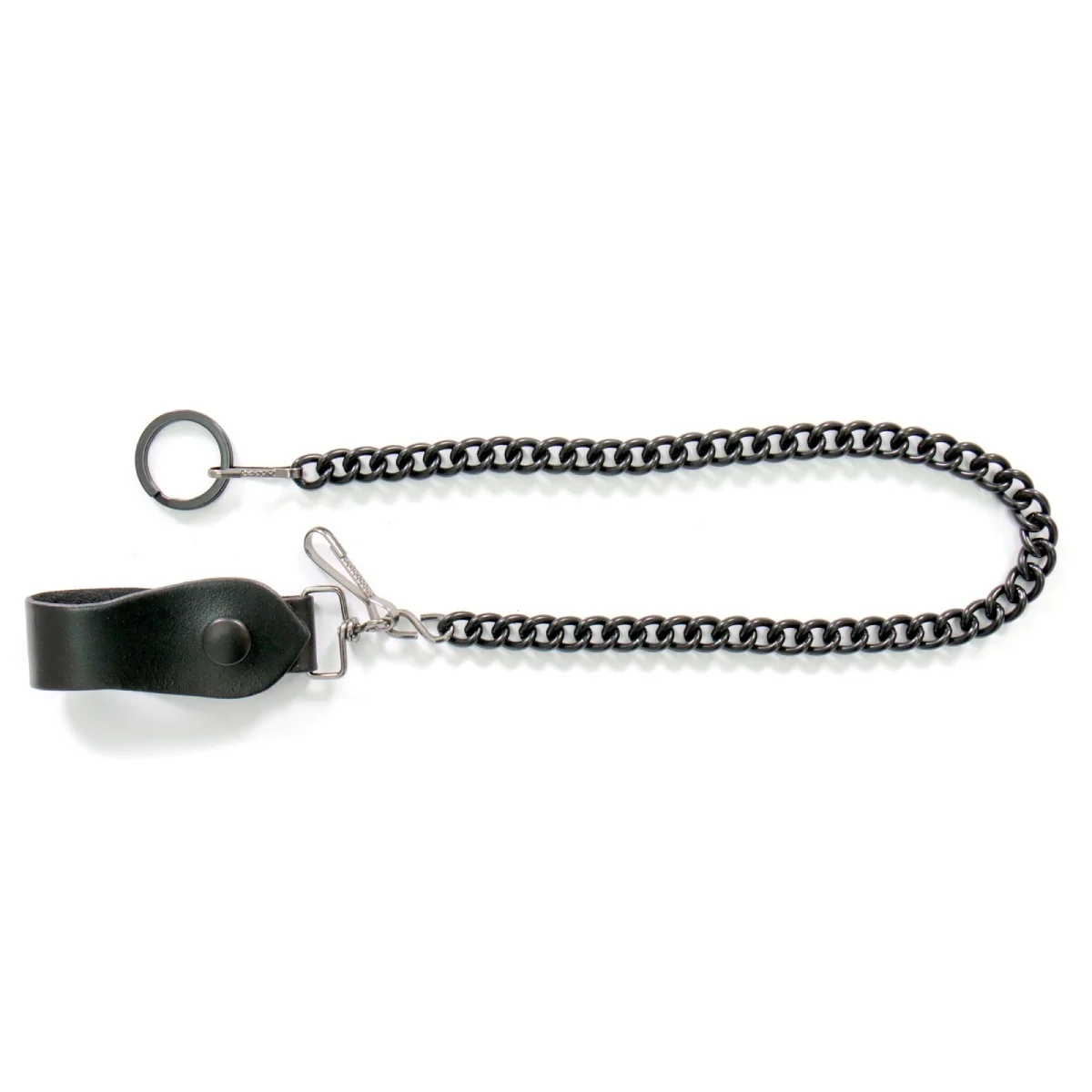 Long-Lasting Hot Leathers CWA1045 18 Wallet Chain Black Metal Casual