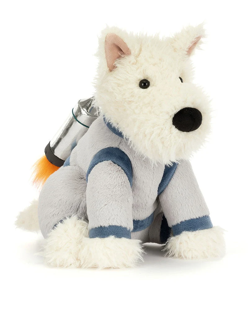 Responsible Jellycat Scottie Dog Space Outfit High-Quality