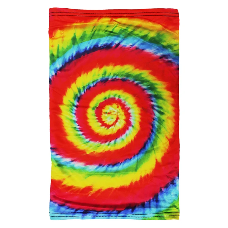 Recyclable Hot Leathers HWN2014 Tie Dye Neck Gaiter Mask Durable