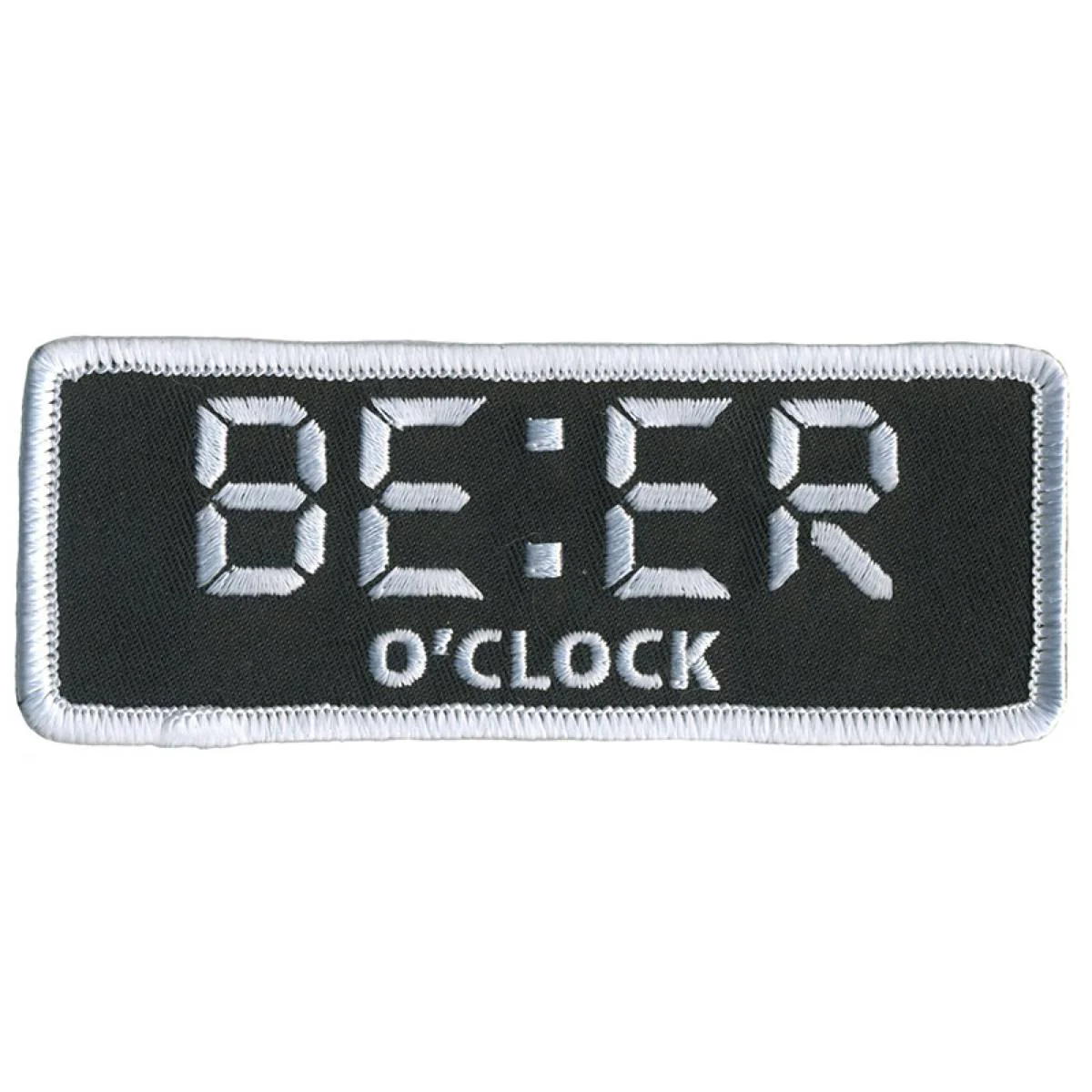 Crafted Hot Leathers PPL9808 Beer O’Clock 4 x 2 Patch Authentic