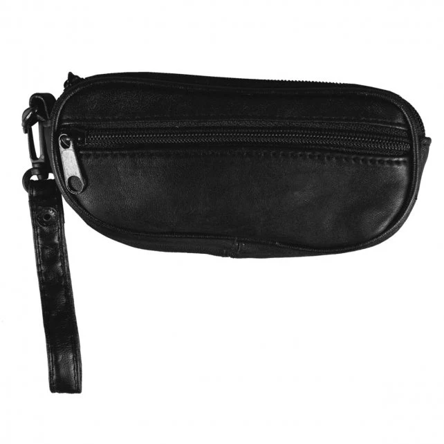 Recyclable Hot Leathers SGC3001 Soft Leather Eyeglass Case7X2X3 First-Class