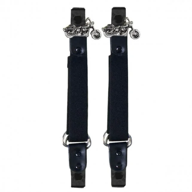 Smart Hot Leathers BUA2014 Motorcycle Riding Pant Clips Traditional