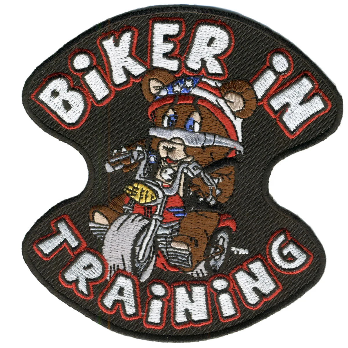 Next-Generation Hot Leathers PPA3240 Biker In Training 4 x 4 Patch Proven