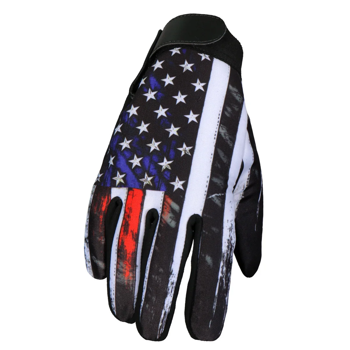 Premium Material Hot Leathers GVM3002 Vintage American Flag Mechanics Glove Specialty