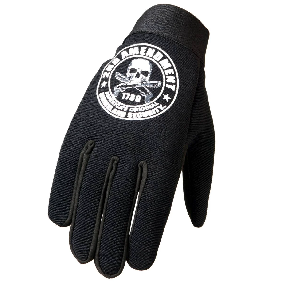 Proven Hot Leathers GVM2013 2nd Amendment America’s Homeland Security Mechanics Gloves High-Performance