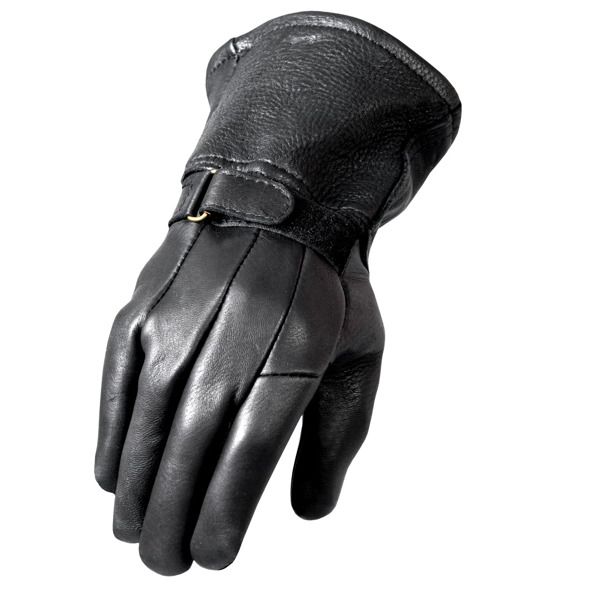 Original Hot Leathers GVD1003 Classic Deerskin Thinsulate Lining Gauntlet Glove Environmentally Friendly