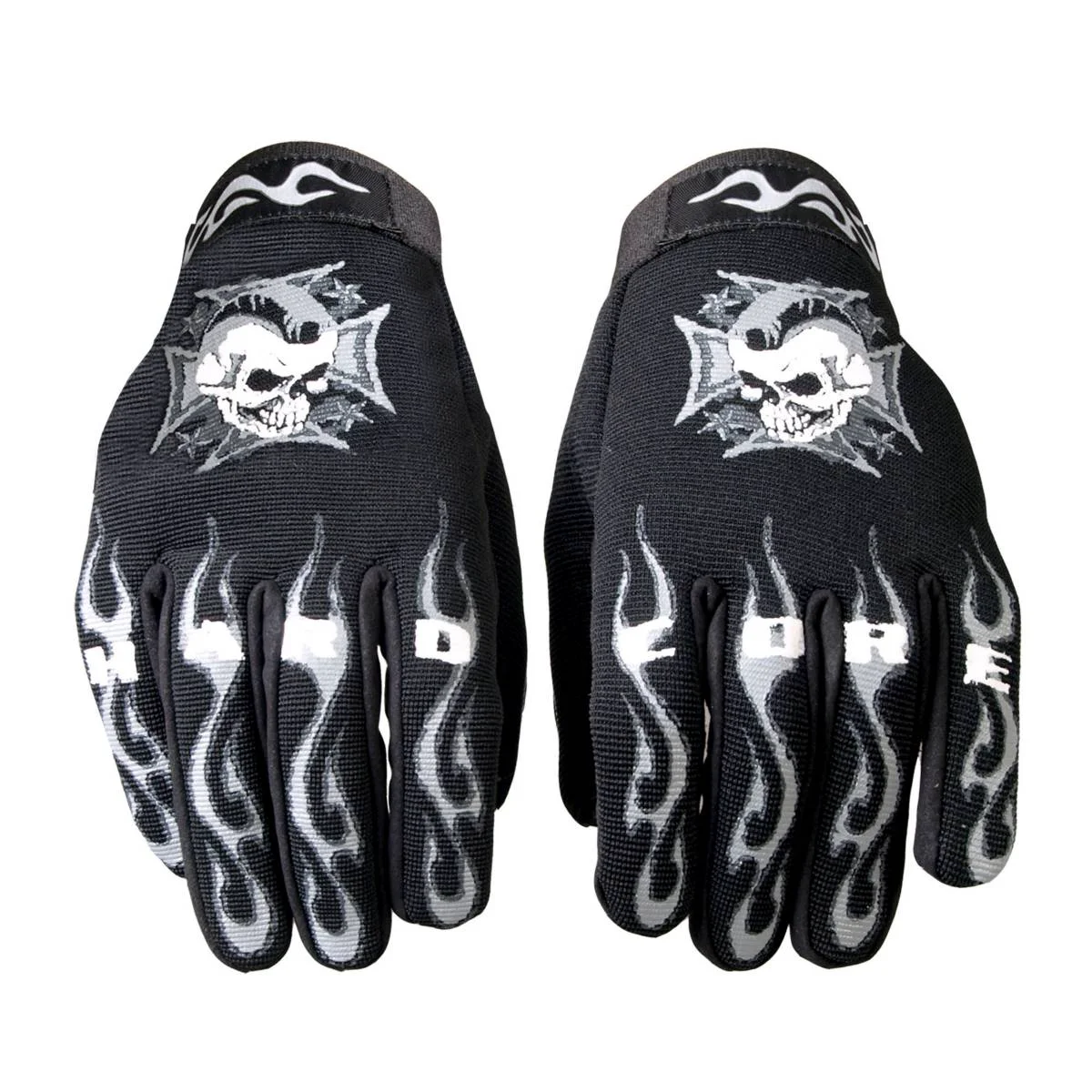 Dependable Hot Leathers GVM2003 Hardcore Mohawk Mechanics Gloves Durable