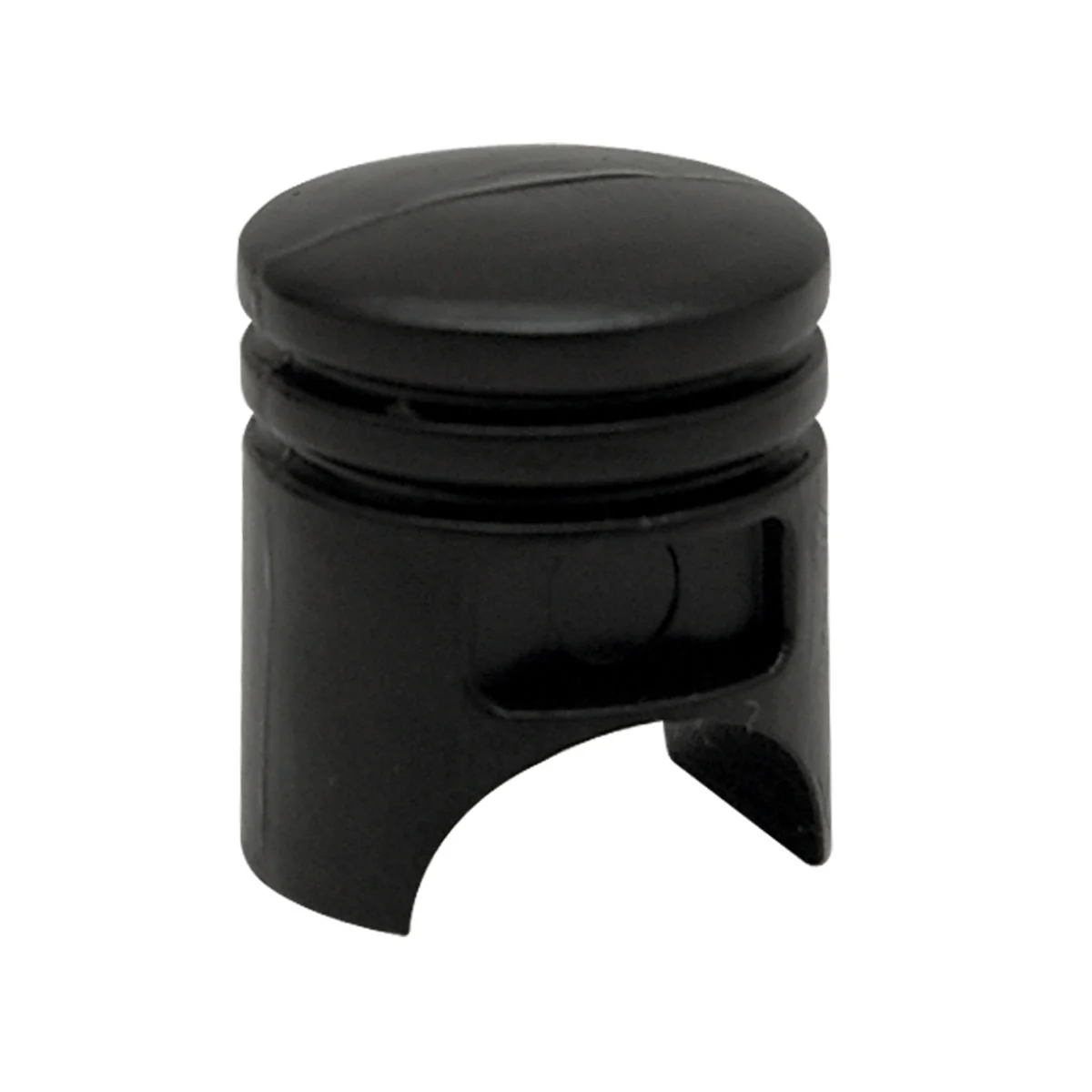 Powerful Hot Leathers MPA1209 Black Piston Valve Caps Cover Outstanding
