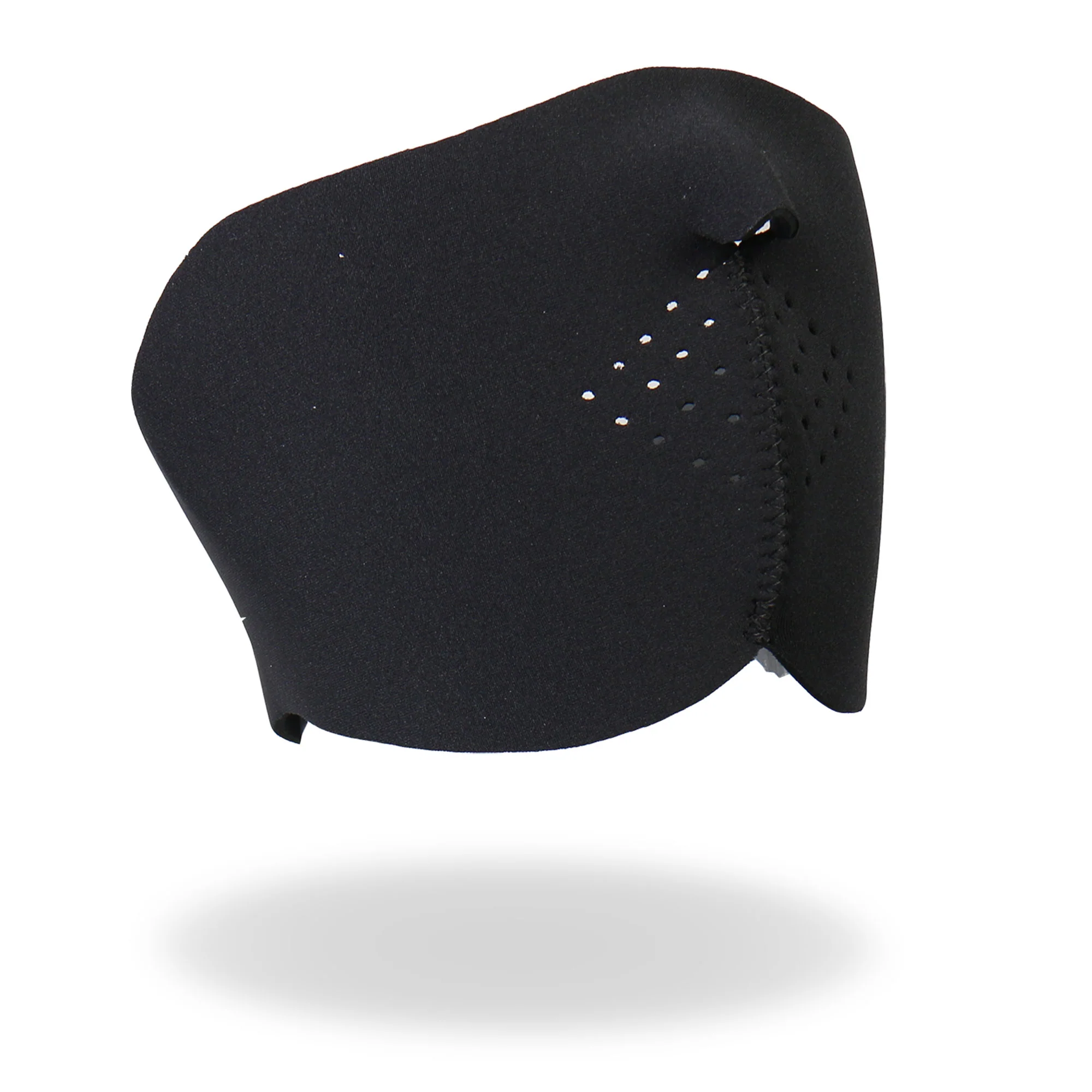 Recyclable Hot Leathers FMB1001 Black Neoprene 1 2 Face Mask Innovative