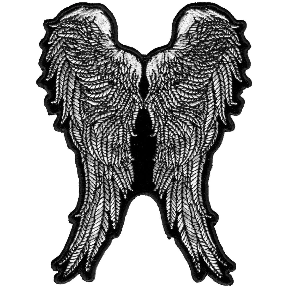 Original Design Hot Leathers 4 x 5 Angel Roses Patch PPA8273 Traditional