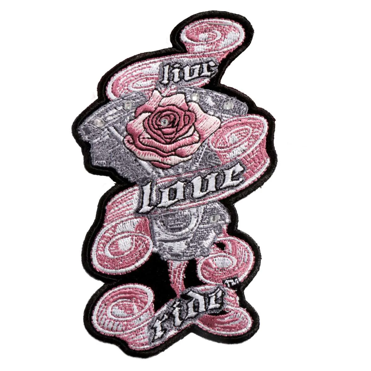 Long-Lasting Hot Leathers Live Love Ride 3 Patch PPC3140 Exclusive