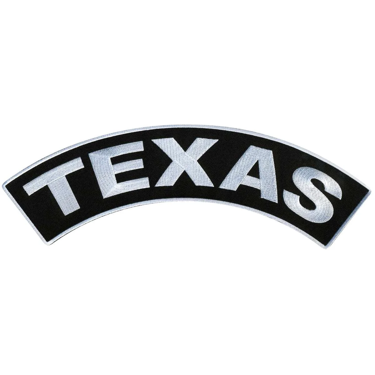 Contemporary Hot Leathers Texas 12 X 3 Top Rocker Patch PPM4085 Expertly Made