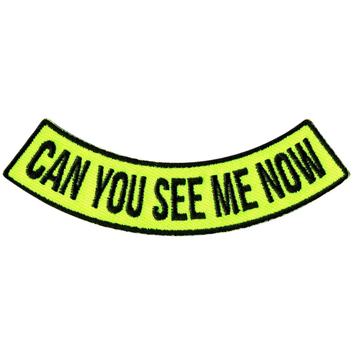 Effective Hot Leathers Can You See Me Now 4 X 1 Bottom Rocker Patch PPM5120 Premium