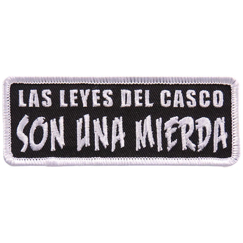 Authentic Hot Leathers Las Levels Del Casco 4 x2 Patch PPL9649 Powerful