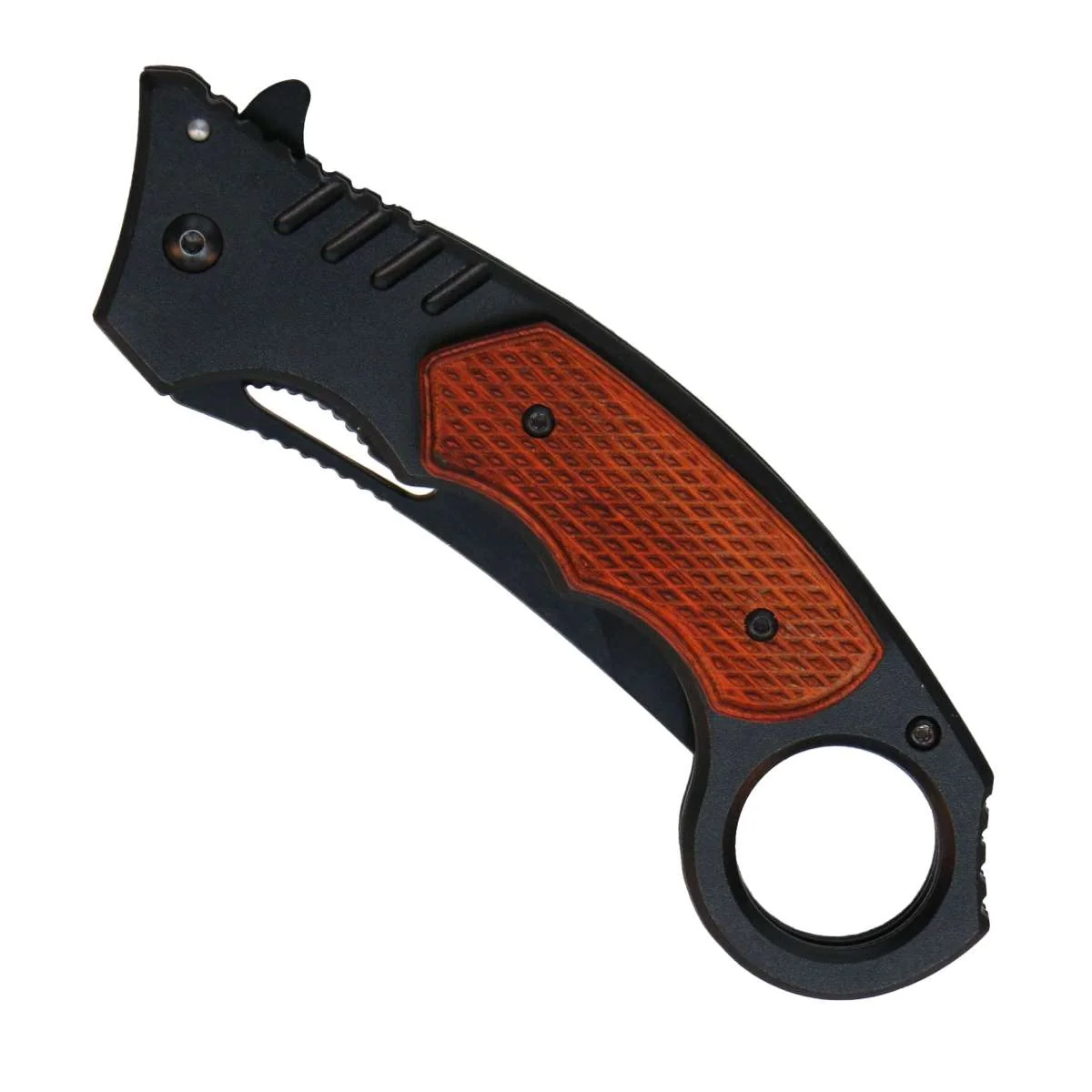 User-Friendly Hot Leathers Wood Grain Knife Dependable