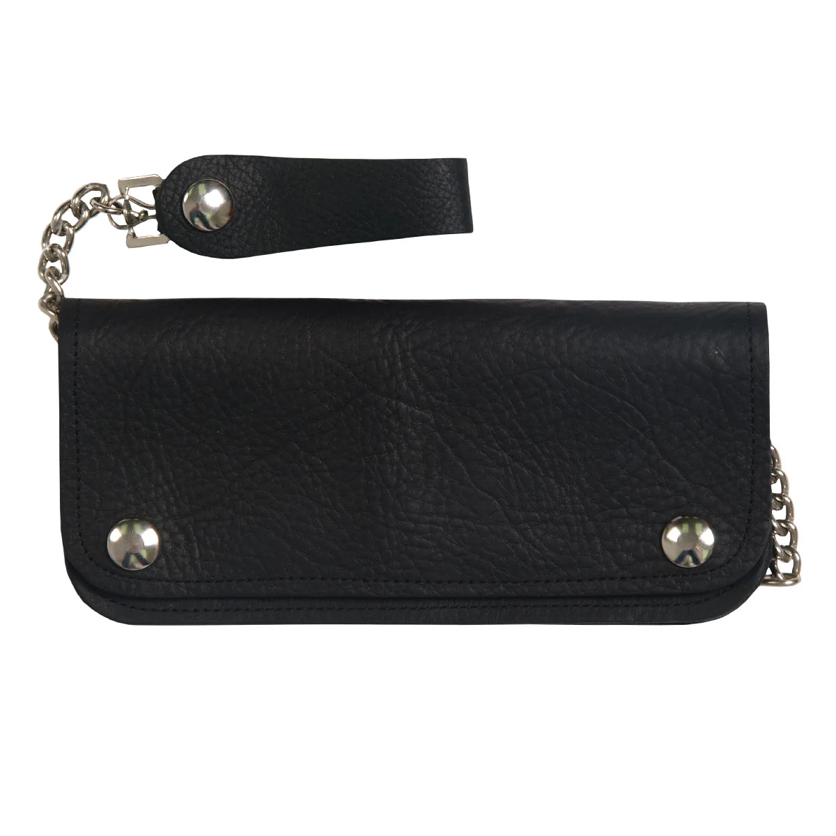 Certified Hot Leathers Black Premium Leather Bi-Fold Wallet WLC2101 Soft