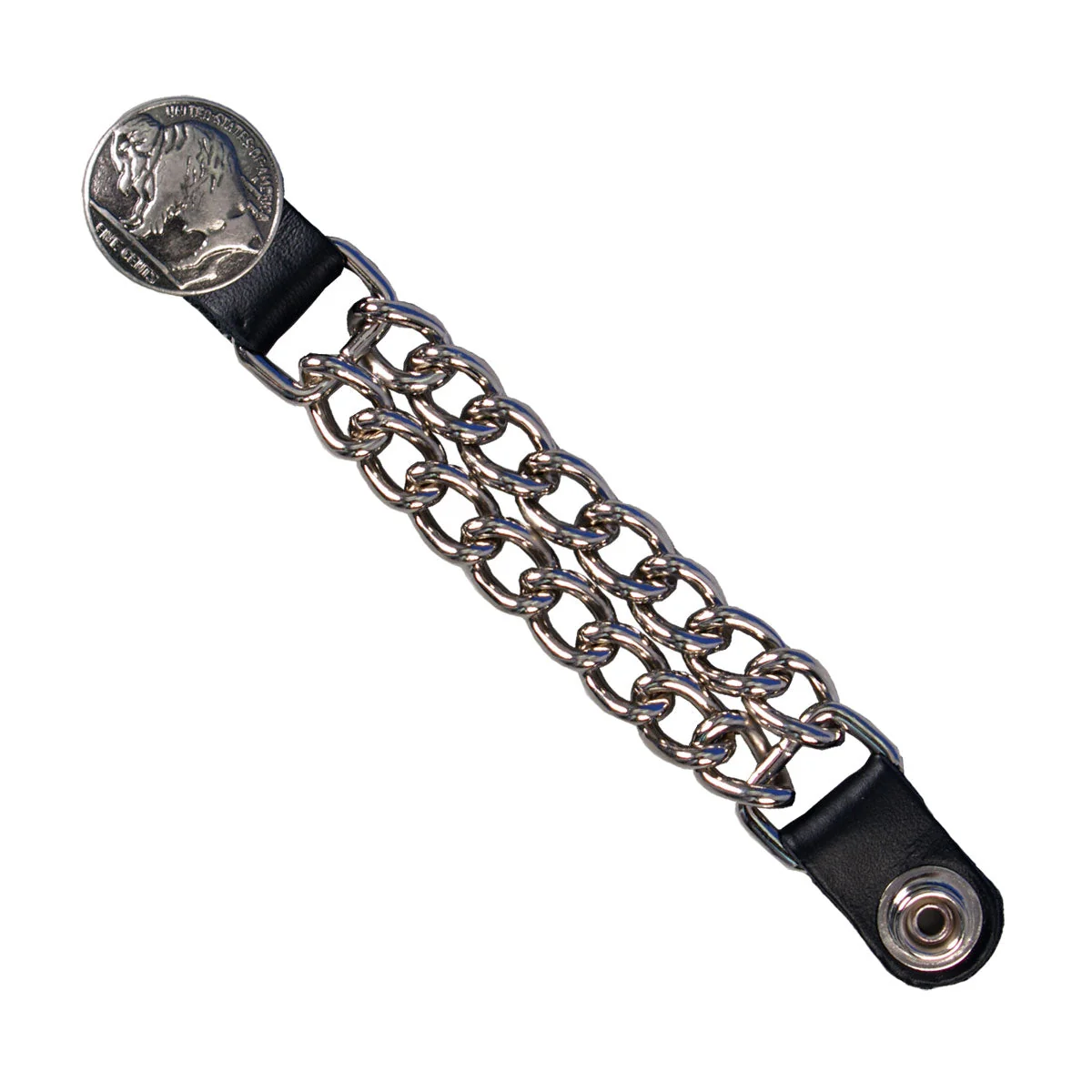 Efficient Hot Leathers Buffalo Nickel Vest Extender VXC1011 Next-Generation