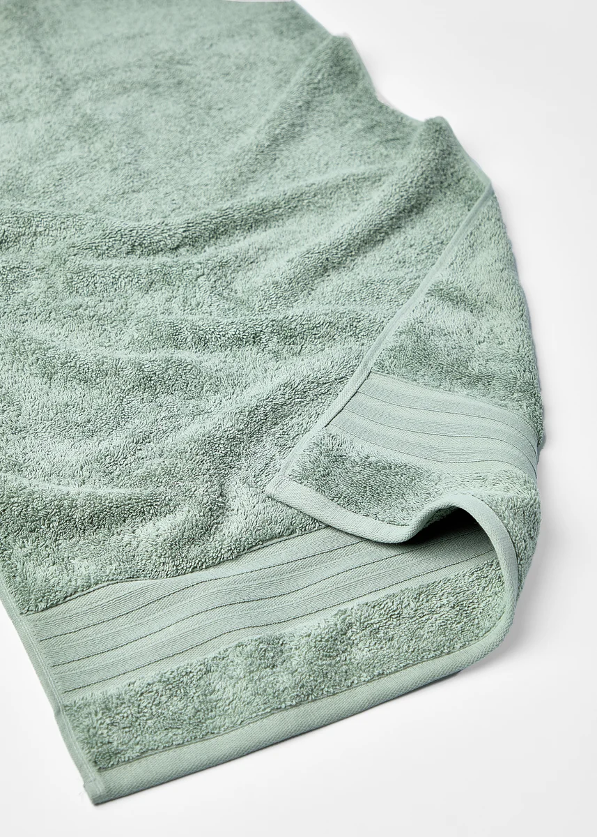 Eco-Friendly Foxford Luxury Cotton Bath Towel – Eucalyptus Official
