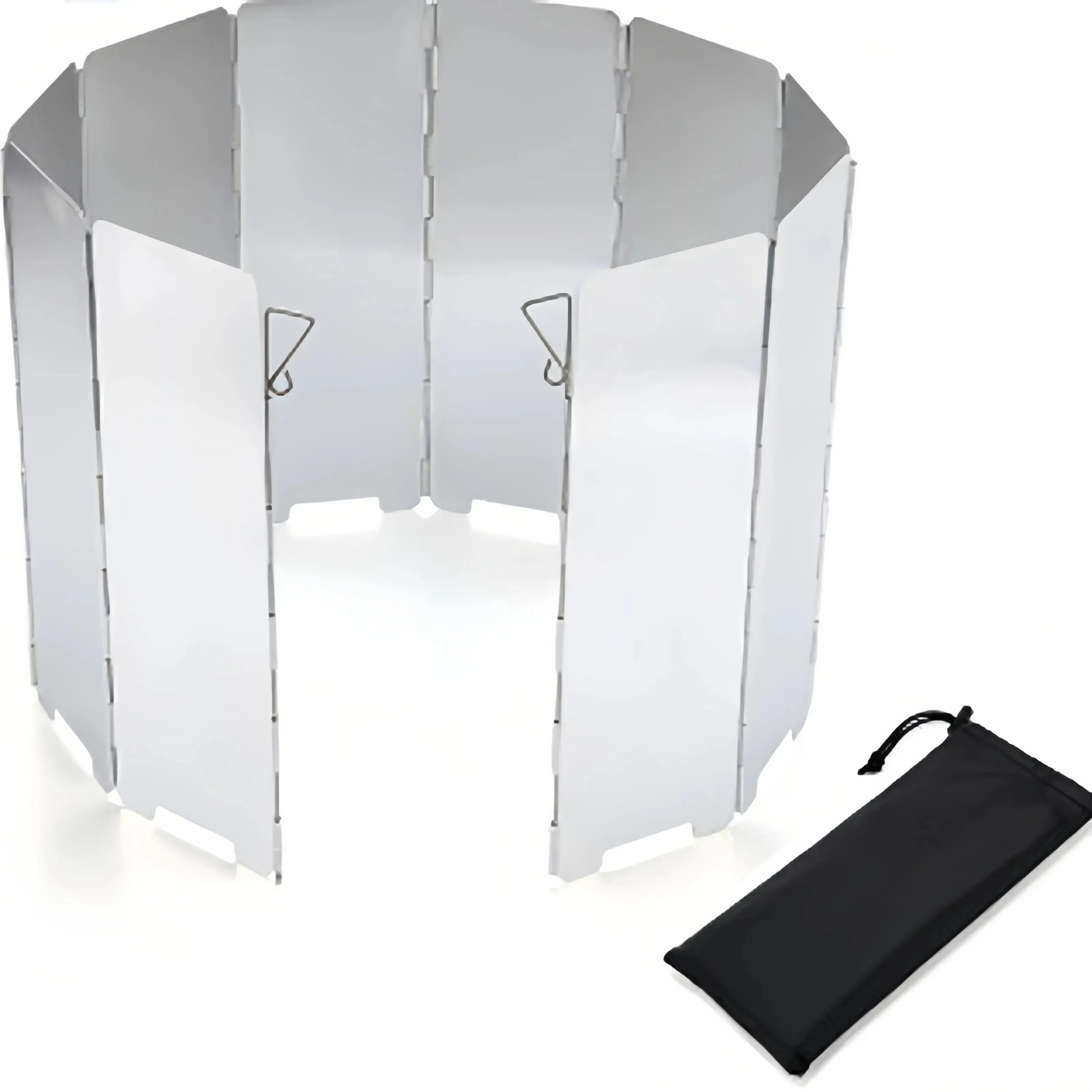 Superior Aluminum Alloy Gas Stove Wind Shield for Outdoor Camping User-Friendly