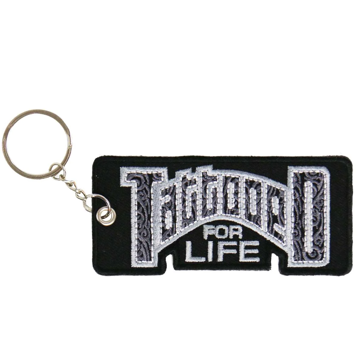 Easy-to-Use Hot Leathers Tattooed For Life Embroidered Key Chain KCH1042 High-Grade