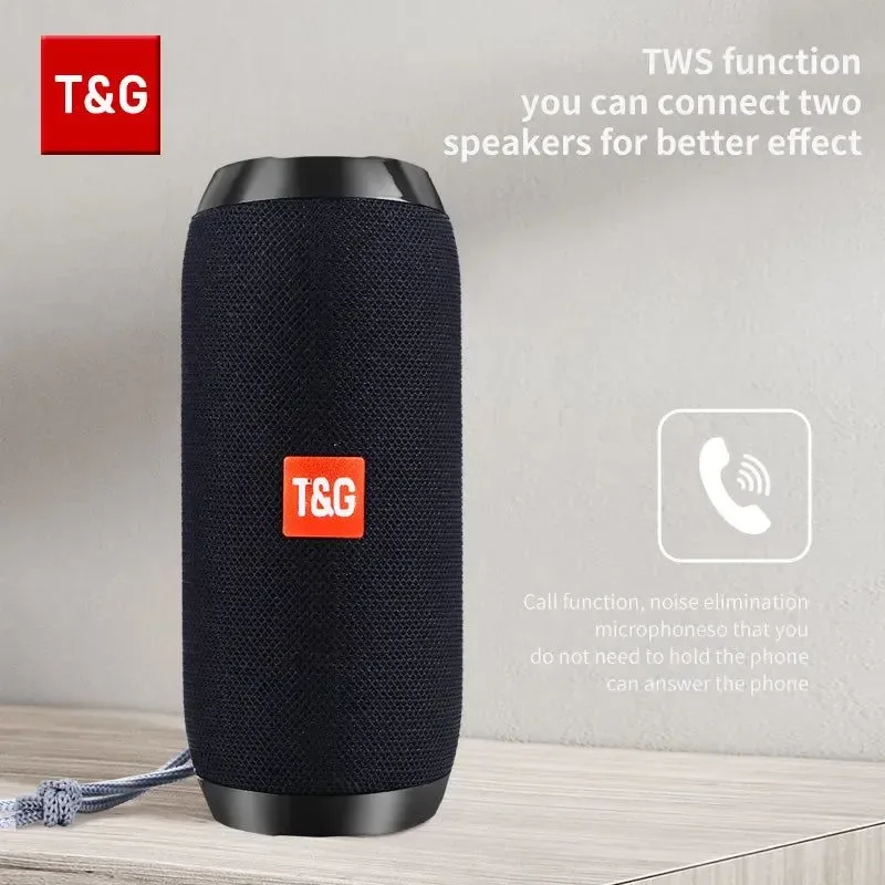 Detailed TG117 Portable Bluetooth Speakers – True Wireless Sound Box Excellent