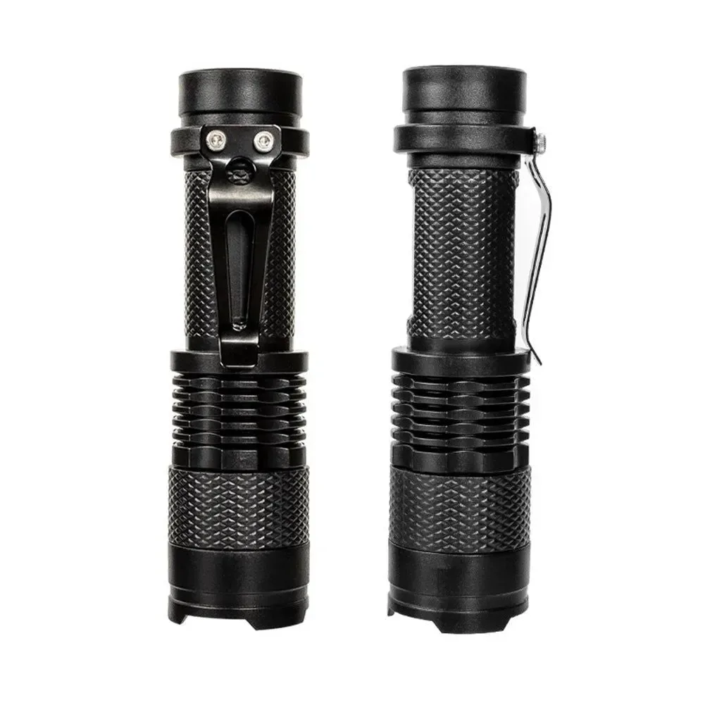 Superior Mini Waterproof LED Tactical Flashlight – Compact and Powerful for Outdoor Travel and Camping Effective