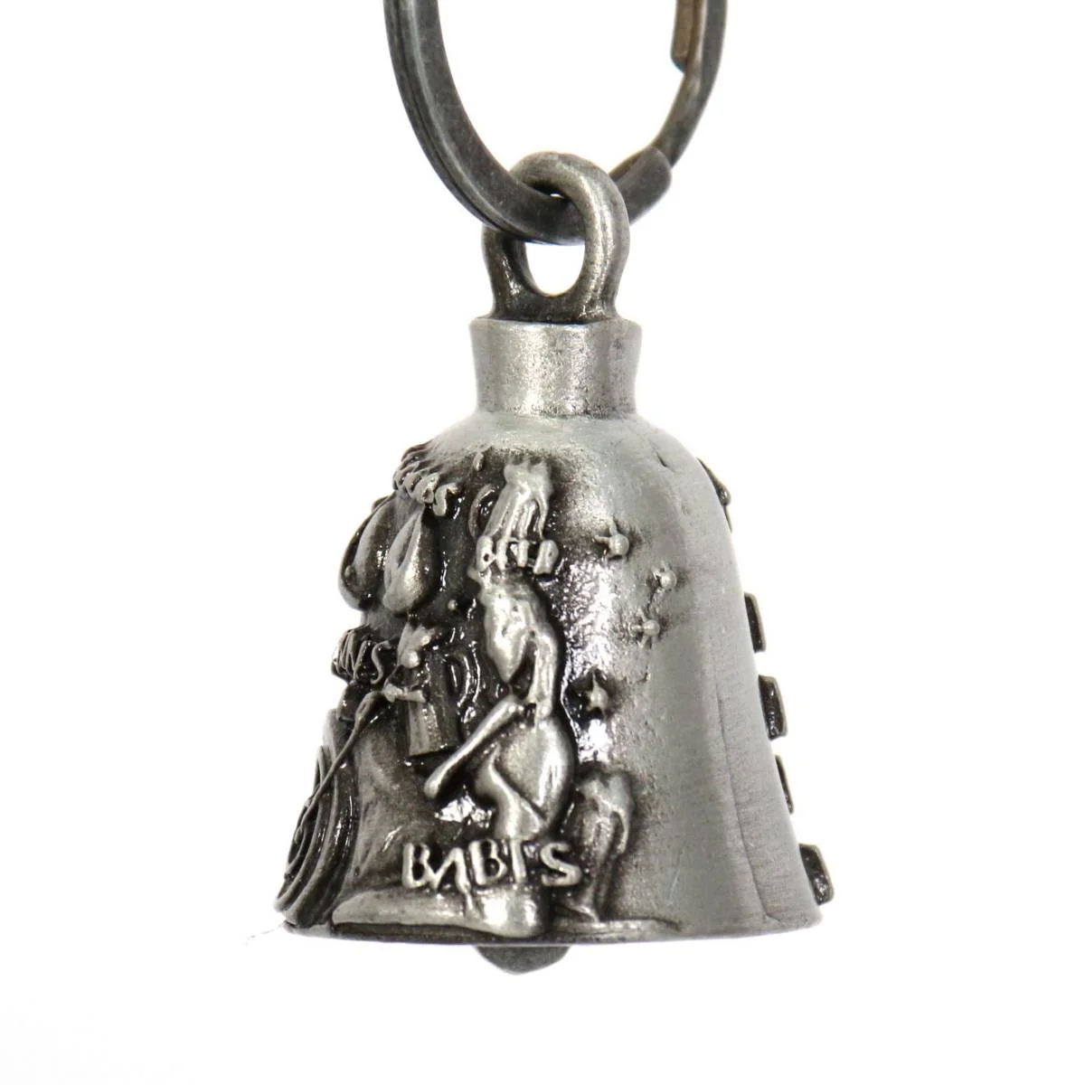 Top-Quality Milwaukee Leather MLB9021 ‘Biker Boobs – Beer Babes’ Motorcycle Good Luck Bell Key Chain Accessory for Bikers Quality