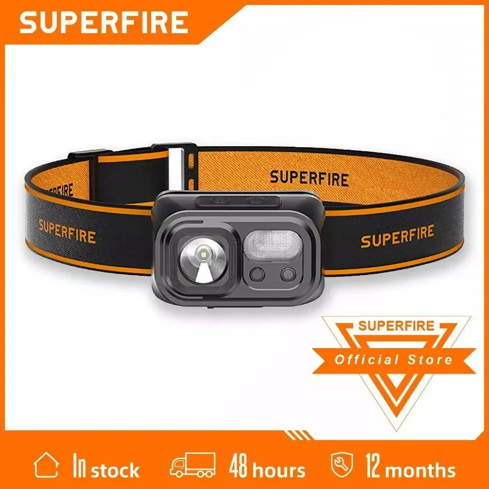 Elite Mini Super Bright LED Headlamp – USB-C Rechargeable Induction Headlight for Camping and Fishing SPECIFICATIONS Traditional