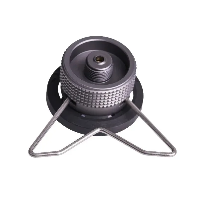 Carefully Designed Butane Adapter with Bracket for Gas Cartridge Conversion Nozzle to Screw Type Lindal Valve Output Trendy