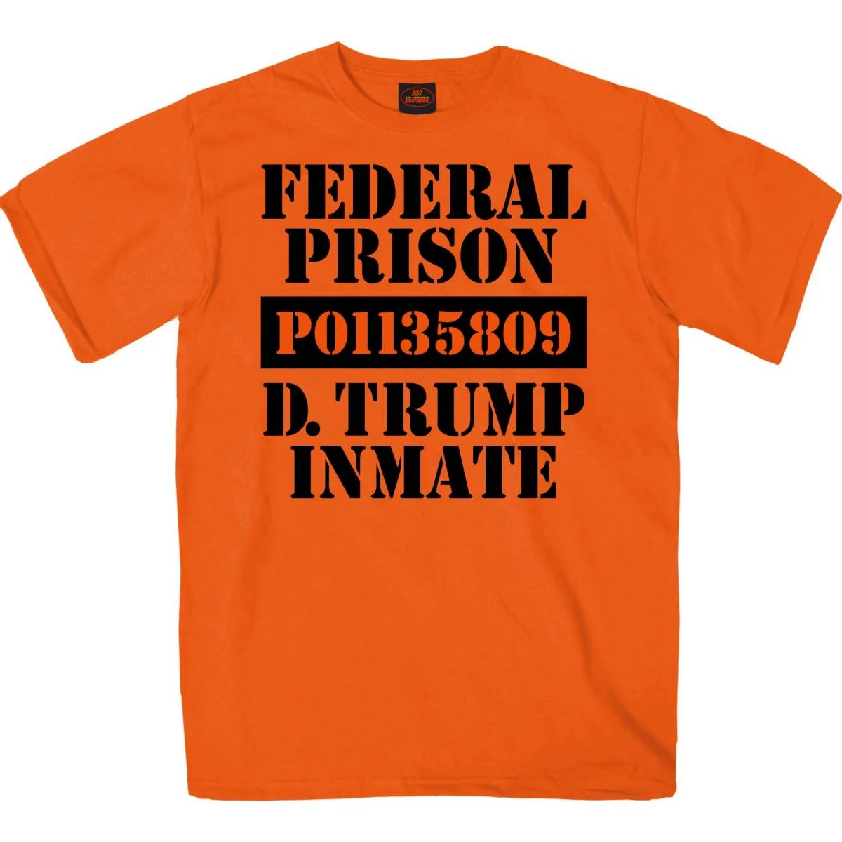 Clean Hot Leathers GMS1554 D Trump Federal Prison Inmate Orange T-Shirt Versatile